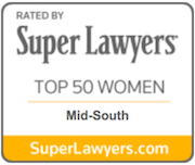 Super Lawyers Top 50 Women Mid-South